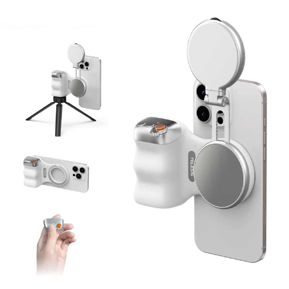 Magnetic Camera Grip for iPhone & Android