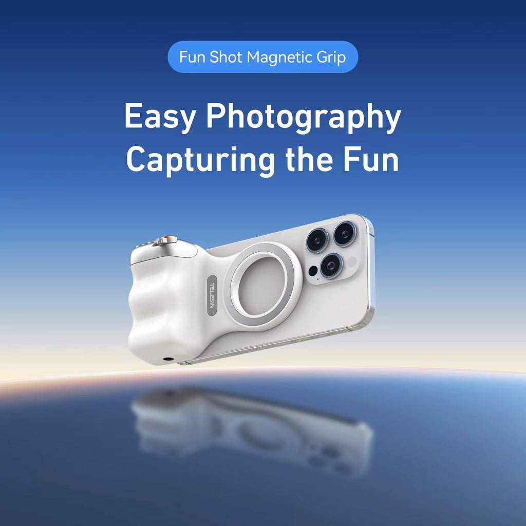 Magnetic Camera Grip for iPhone & Android