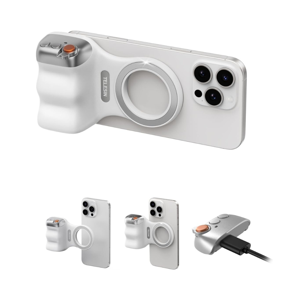 Magnetic Camera Grip for iPhone & Android
