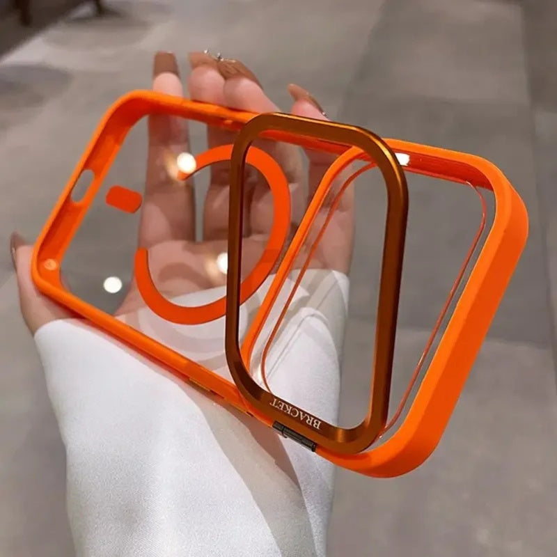 New Camera Bracket For Magnetic Case for iPhone With Wrist Strap