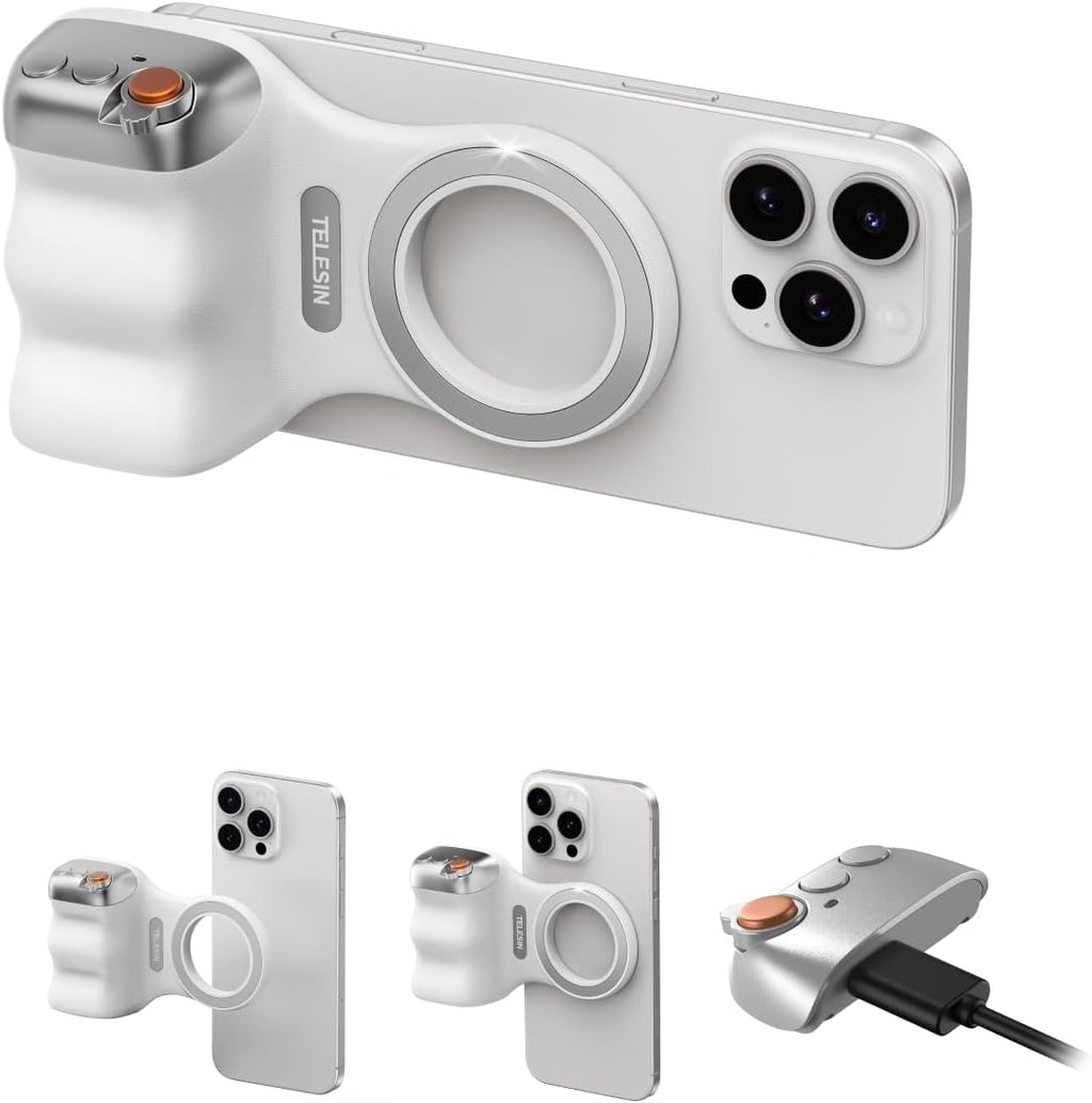 Magnetic Camera Grip for iPhone & Android